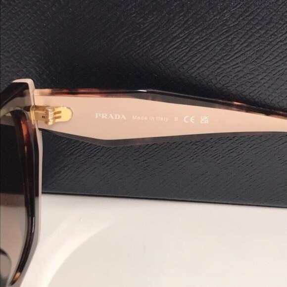 Prada SPR15W Sunglasses – Tortoiseshell / Pink – New - Picture 3 of 12